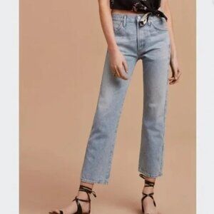 Citizens Of Humanity x Wilfred Liv Straight Crop High Rise Jeans Size 24